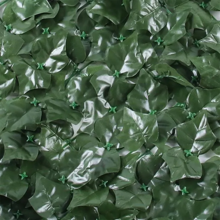 Artificial Hedge Ivy Leaves Fence Panels Roll Screen Fence