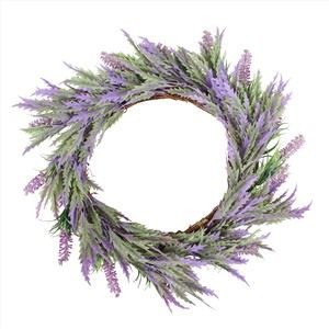 Umetni rožni venec svileno vijoličen
